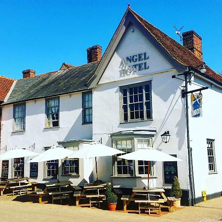 The Angel Hotel Lavenham Exterior foto