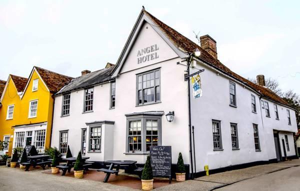 The Angel Hotel Lavenham Exterior foto